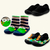 Kit 3 Pares De Sapameia Infantil Antiderrapante  Menino Gatatuya Verde Escuro