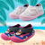 Kit 2 Pares de Sapameia Infantil Menina Gatatuya Antiderrapante Praia Piscina Melancia/Unicórnio