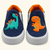 2 Pares tênis infantil mz flex menino rex dinossauro e dino/marinho - comprar online