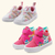 Kit 2 Pares De Tênis Infantil Menina Rosa/Cupcake Gatatuya