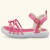 Sandália Infantil Feminina Tiras Pink - comprar online