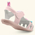 Kit Sandália Infantil Unicórnio Com Bolsa E Tiara Rosa na internet