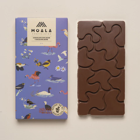 Tableta choco leche con dulce de leche - comprar online