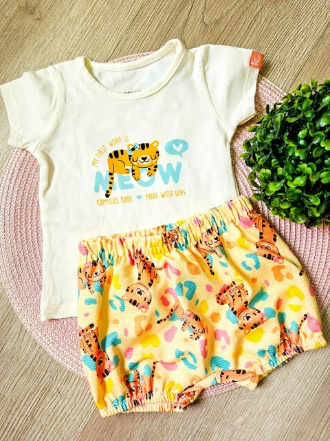Conjunto Infantil Tigrinha Kamylus