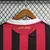 Image of AC Milan Home 2009/10 Long Sleeve Retro Shirt Men Red and Black