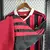 AC Milan Home 2009/10 Long Sleeve Retro Shirt Men Red and Black on internet