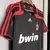 Camisa Retrô Milan III Third 2007/08 Masculino Preto - loja online
