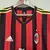 Camisa Retrô Milan I Home 2013/14 Masculino Vermelho e Preto na internet