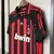 Camisa AC Retrô Milan I Home 2006/07 Masculino Vermelho e Preto