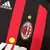 Camisa AC Retrô Milan I Home 2006/07 Masculino Vermelho e Preto na internet