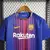 Camisa Retrô Barcelona I Home 2017/18 Masculina Azul Grená
