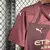 Camisa Manchester City III Third 2024/25 Torcedor Masculino Grená - loja online