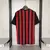 Camisa Retrô Milan I Home 2013/14 Masculino Vermelho e Preto - comprar online