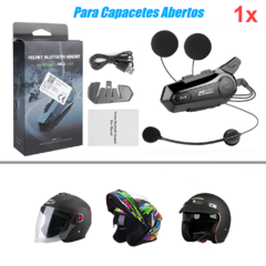 Imagem do Intercomunicador CAITEMAY para capacetes c/ Bluetooth 5.0