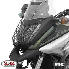 Protetor Farol Aço Carbono Honda Nc750x 2016-2021 - Moto Coringa | Frete grátis para todo Brasil