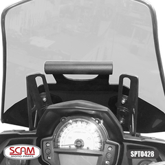 Suporte Gps Scam Kawasaki Versys650 Tourer 2015+ - Moto Coringa | Frete grátis para todo Brasil
