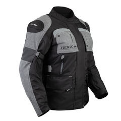 Jaqueta Texx Armor Fem Pret Cinz