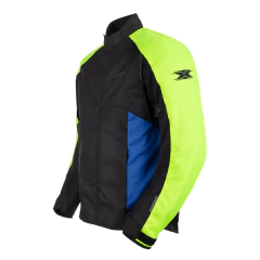 Jaqueta Texx Ronin V2 Masc Pret Verd Azu S [F016] - Moto Coringa | Frete grátis para todo Brasil