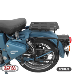 Bagageiro Superior Royal Enfield Classic500 2016+ - Moto Coringa | Frete grátis para todo Brasil