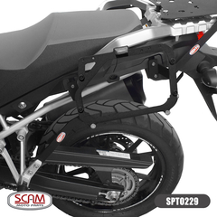 Suporte Baú Lateral Suzuki V-strom1000 2014+ Scam na internet