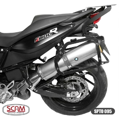 Suporte Baú Lateral Bmw F800r 2010+Scam - Moto Coringa | Frete grátis para todo Brasil