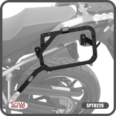 Suporte Baú Lateral Suzuki V-strom1000 2014+ Scam