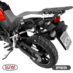 Suporte Baú Lateral Suzuki V-strom1000 2014+ Scam - Moto Coringa | Frete grátis para todo Brasil