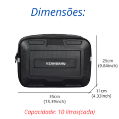Par De Alforje Bolsa Mala Lateral Para Moto Impermeável - Moto Coringa | Frete grátis para todo Brasil