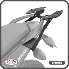 Suporte Baú Superior Bajaj Dominar 160/200 2023+ Scam
