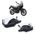 Protetor de mão Honda NX500 2025+