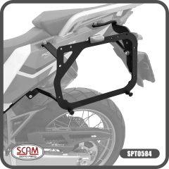 Suporte Bau Lateral Africa Twin CRF1100L Adv Sport 2021+