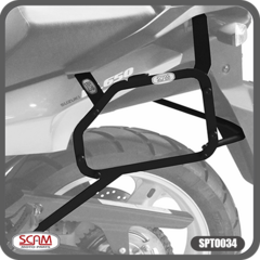 Suporte Baú Lateral Suzuki V-strom650 2002-2013 Scam - Moto Coringa | Frete grátis para todo Brasil