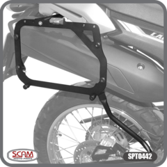 Suporte Baú Lateral Yamaha Lander250 2019+ Scam