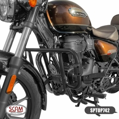 Suporte Baú Lateral Royal Enfield Meteor350 22+ - Moto Coringa | Frete grátis para todo Brasil