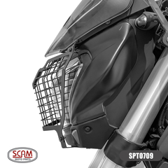 Imagem do Protetor Farol Aço Carbono Bajaj Dominar400 2023+ Scam