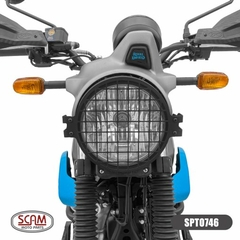 Protetor Farol Aço Carbono Scram411 23+ - comprar online