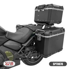 Suporte Baú Lateral Vulcan650 Scam