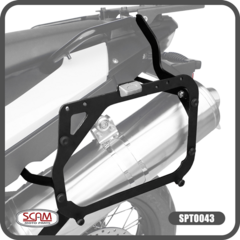 Suporte Baú Lateral Bmw F800gs 2008 a 2017 F700GS 2017+ Scam