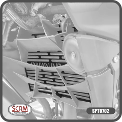 Protetor Radiador Bajaj Dominar 160/200 2023+ Scam