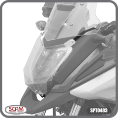Protetor Farol Policarbonato Honda Nc750x 2016-2021