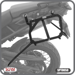 Suporte Baú Lateral Triumph Tiger800 2012+ Scam