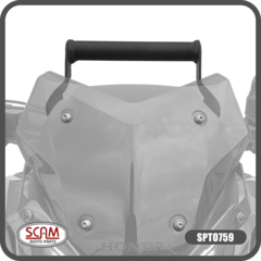 Suporte GPS Honda Sahara300 2024+ Scam