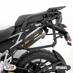 Suporte Baú Lateral Triumph Tiger1200 2022+ - Moto Coringa | Frete grátis para todo Brasil