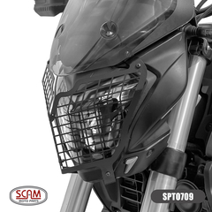 Protetor Farol Aço Carbono Bajaj Dominar400 2023+ Scam na internet