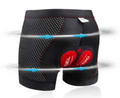 Short/Calção em gel para motociclista na internet