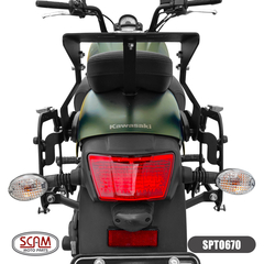 Suporte Baú Lateral Vulcan650 Scam - Moto Coringa | Frete grátis para todo Brasil