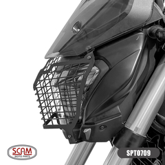 Protetor Farol Aço Carbono Bajaj Dominar400 2023+ Scam - Moto Coringa | Frete grátis para todo Brasil
