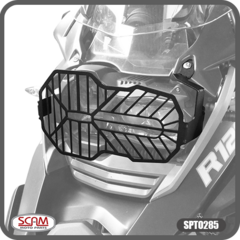 Protetor Farol Aço Carbono Bmw R1250gs 2019+scam