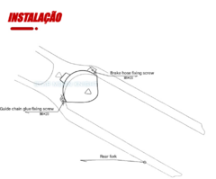 Para-lama Interno para TIGER 850/900GT PRO RALLY - comprar online