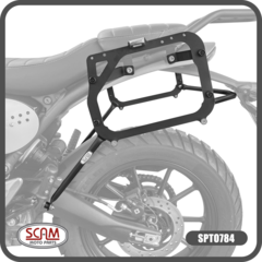 Suporte Baú Lateral Triumph Scrambler400x Speed400 2024+